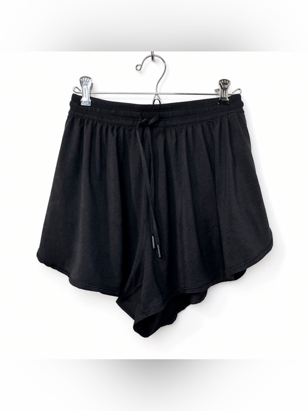 Lululemon Black Running Shorts Size 6 Drawstring 3” Inseam